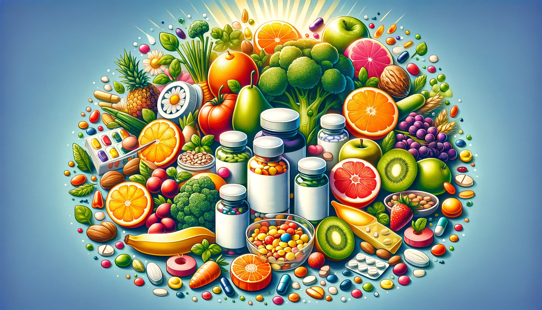 A visual guide to essential vitamins on HealthyLife NewStart, highlighting their health benefits.
