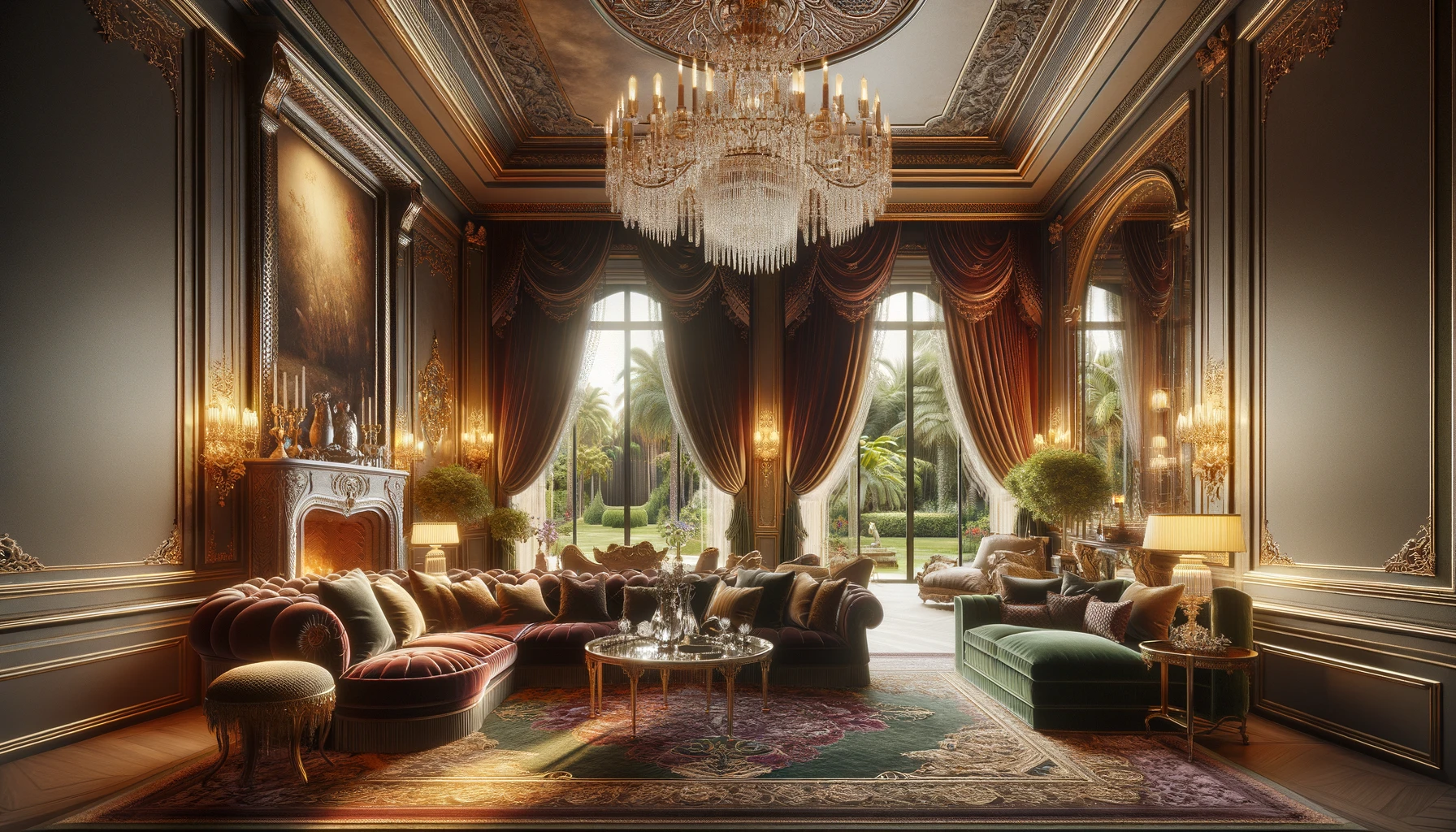 Elegant living room symbolizing luxury on Healthy Life - New Start